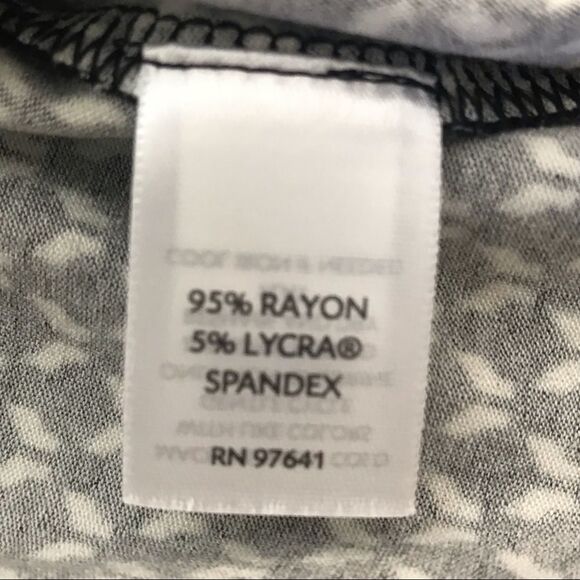 J. Jill‎ black & white tank top size LP - Picture 5 of 9